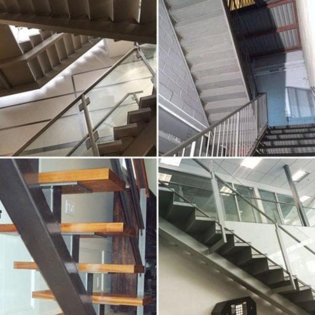 Aesthetic and durable custom steel stairs from Scarboro Steel Works Inc. in Scarborough, Ontario.